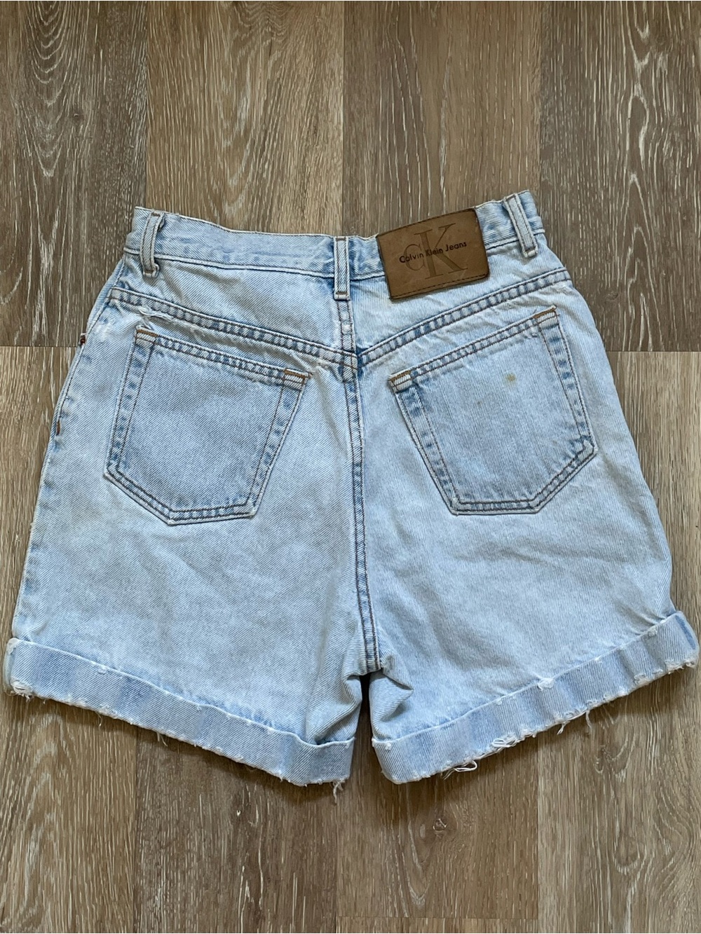 Vintage Calvin Klein denim shorts
